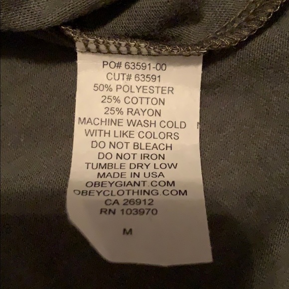 Obey Racerback Tank - Picture 4 of 5